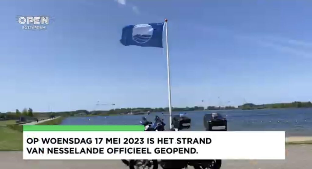 Blauwe vlag voor Nesselande