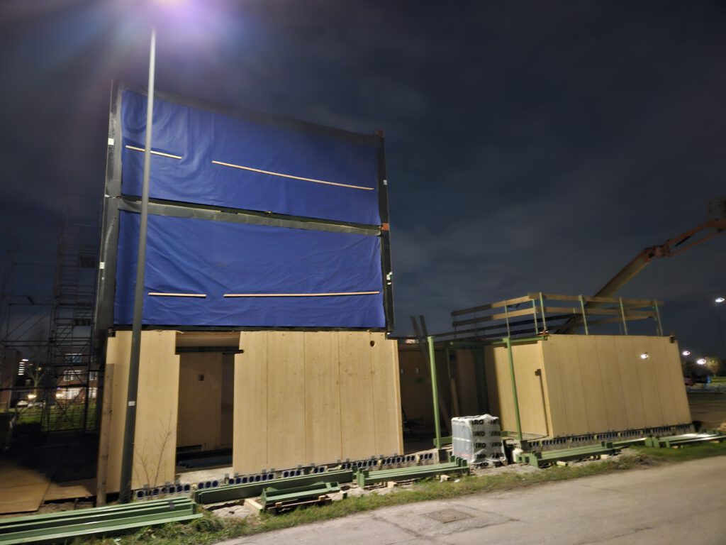 De eerste flexwoningen staan er al!